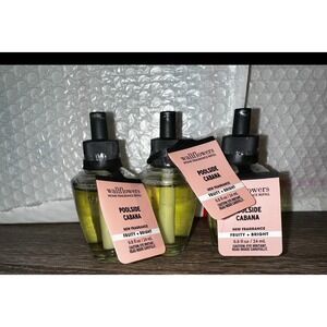 Bath and Body Works Poolside Cabana Wallflowers Home Fragrance Refills summer